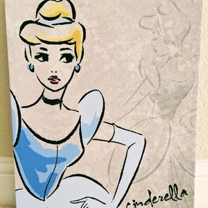 Disney Princess Canvas (Cinderella)